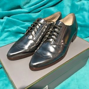 Louise er Cie Gunmetal Oxfords